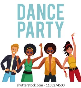 Dance party people