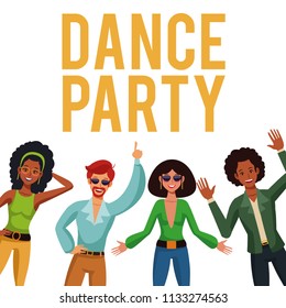 Dance party people