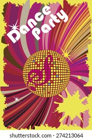 Dance party poster