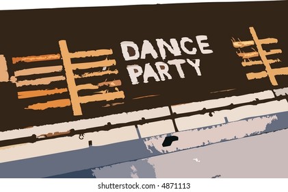 dance party vector