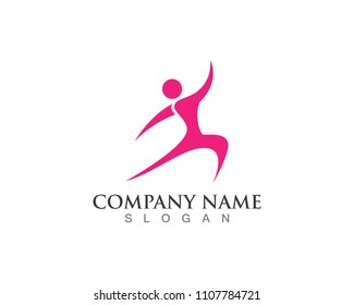 Dance people logo
