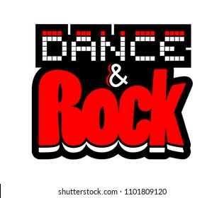 Dance and Rock symbol