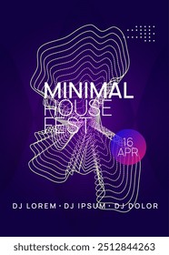 Dance Set. Blue Dj Magazine. Fest Electro Template. Pink Music Background. Party Event. Nightclub Radio Invitation. Trance Cover. Violet Dance Set