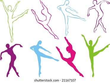 dance silhouette