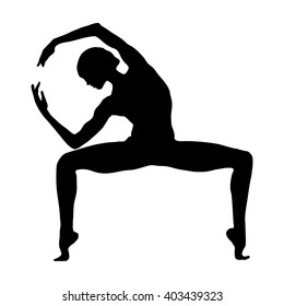 dance silhouette modern