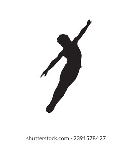 Dance silhouette pack of dancer silhouettes, chair dancer silhouette