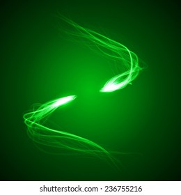 dance of spirits.(vector abstract.