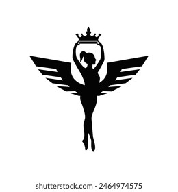 Dance Studio Logo design vector icon template