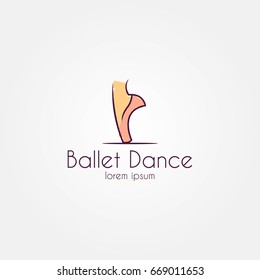 Dance Studio Logo Icon Template Design Stock Vector (Royalty Free ...