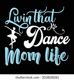 Dance svg  t shirt design for dance lover