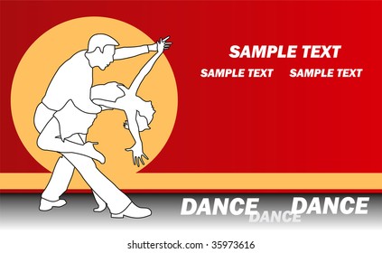 dance vector background