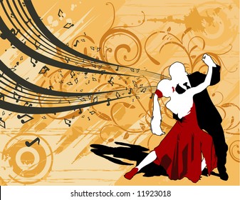 dance vector composition