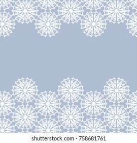 dance of white snowflakes