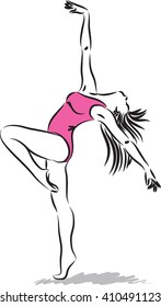 dancer 2 illustration
