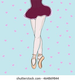 dancer, ballet, legs, hobby, art, girl
