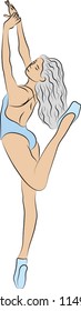 Dancer, dancing woman, ballet, ballerina