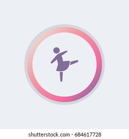 dancer girl icon