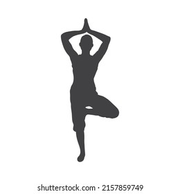 Dancer girl silhouette . Dancer vector