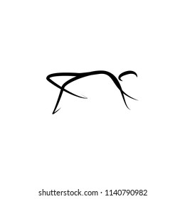 dancer icon. Element of dance icon for mobile concept and web apps. Thin line dancer icon can be used for web and mobile
