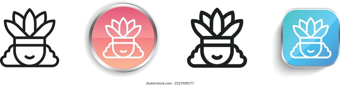 dancer icon. Thin Linear, Regular and Button Style Design Isolated On White Background