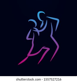 dancer nolan icon. Simple thin line, outline vector of Dance icons for ui and ux, website or mobile application