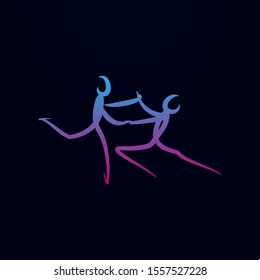 dancer nolan icon. Simple thin line, outline vector of Dance icons for ui and ux, website or mobile application