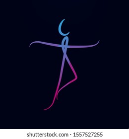 dancer nolan icon. Simple thin line, outline vector of Dance icons for ui and ux, website or mobile application