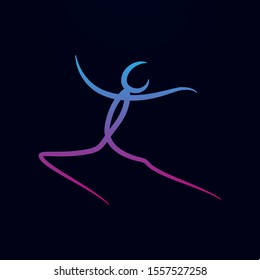 dancer nolan icon. Simple thin line, outline vector of Dance icons for ui and ux, website or mobile application