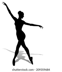 dancer silhouette