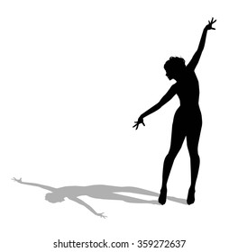 dancer silhouette