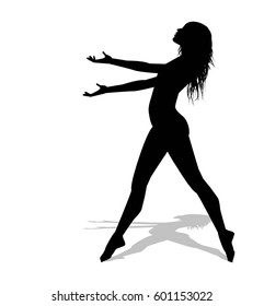 dancer silhouette