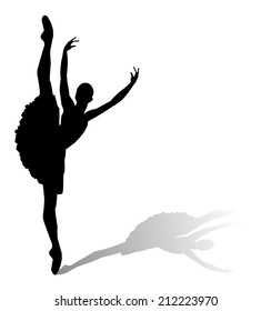 Dancer Silhouette, Ballerina