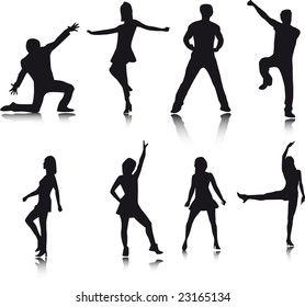 Tanzsilhouettes