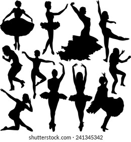 Dancer Silhouettes