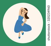 dancer theme elements vector,eps