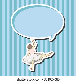 dancer theme elements vector,eps