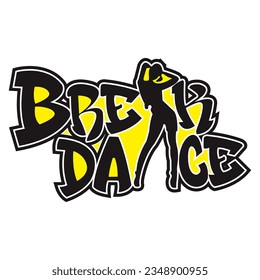 Dancer Typography Logo Patch V91 Patch Streetwear, Urban, Luxury, Modern Design Patch Commercial Use