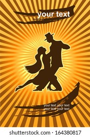 The dancers of Argentine Tango 