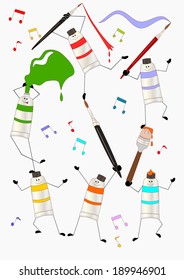 dancers colors