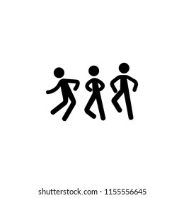 dancers icon. Element of party icon for mobile concept and web apps. Detailed dancers icon can be used for web and mobile