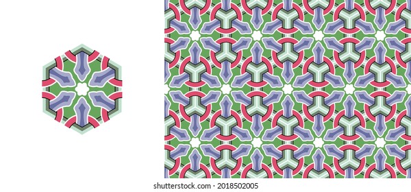Dan-cheong. Korean traditional decorative patterns of temples.