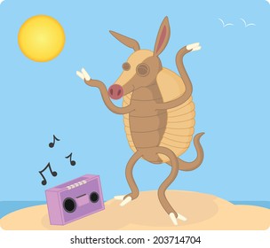 Dancing Armadillo