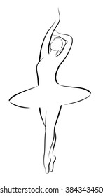 Dancing ballerina