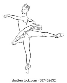Dancing ballerina