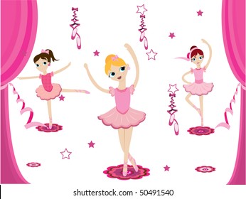 dancing ballerinas