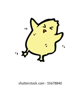 dancing chick cartoon