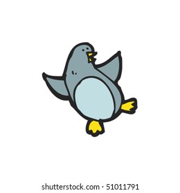 pinguim de natal dançante