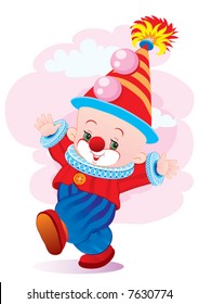 The dancing clown