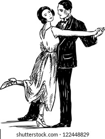 dancing couple