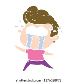dancing crying man